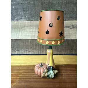 Thanksgiving Fall Votive Candleholder Candle Lamp